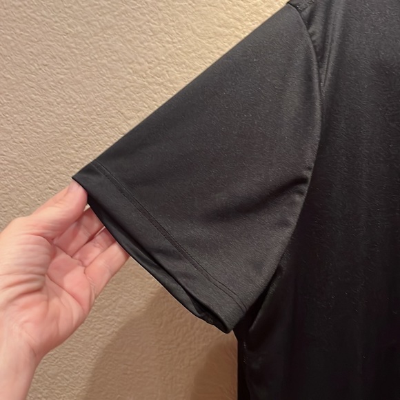 Nike Women’s Running Black Performance T Shirt Size Large Black - Picture 3 of 9